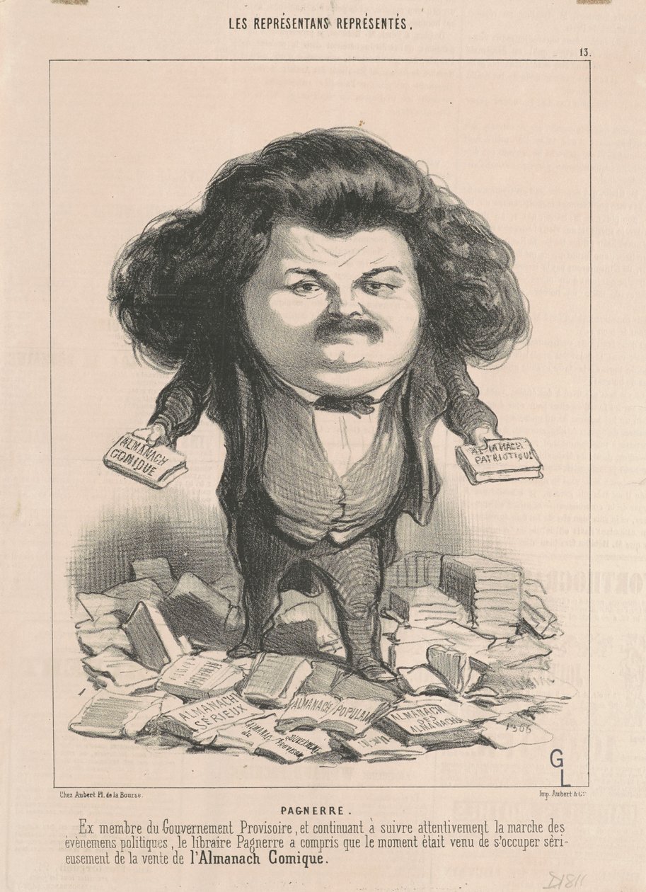 Ant. Laurent Pagnerre von Honoré Daumier