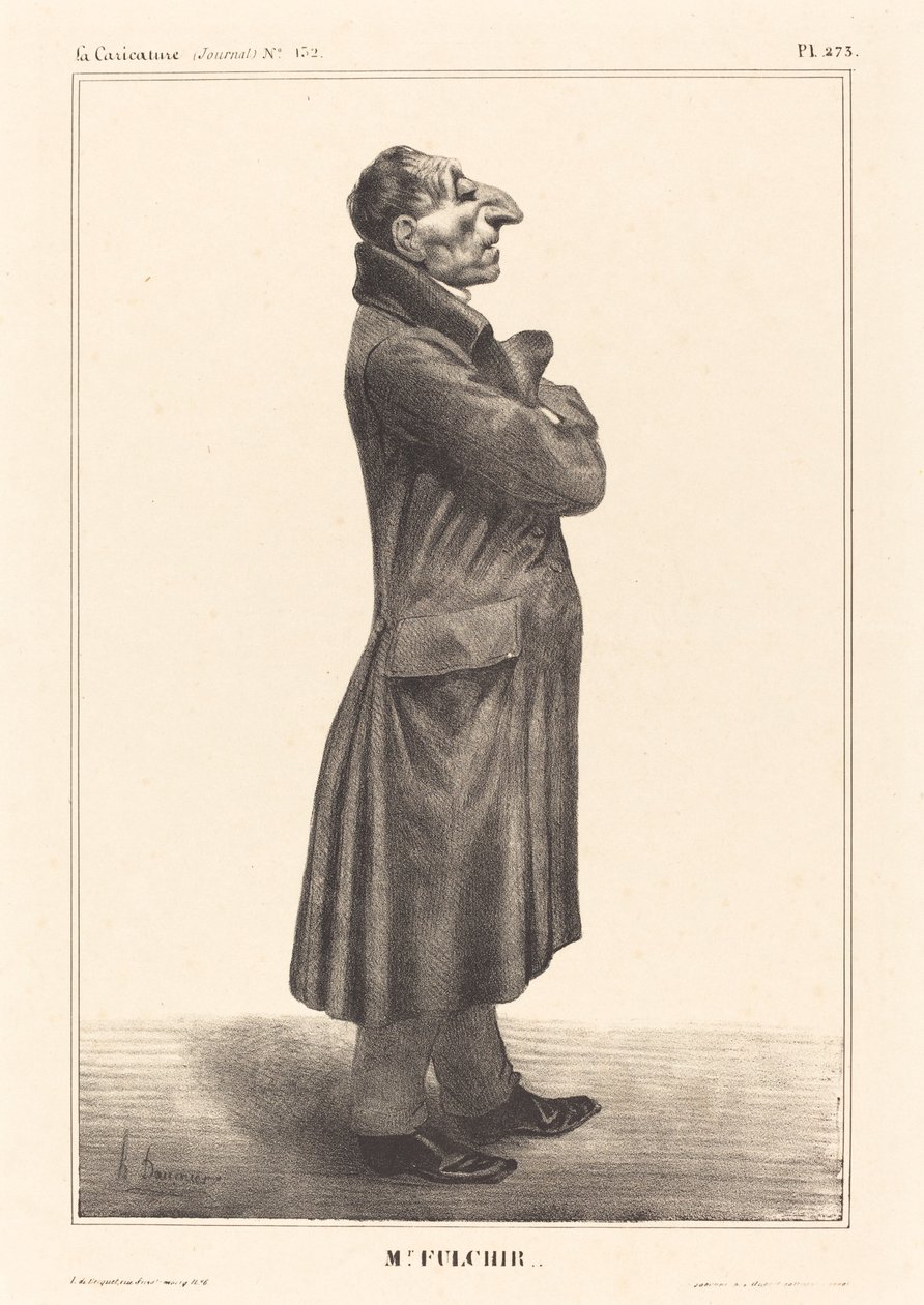 J. Claude Fulchiron von Honoré Daumier