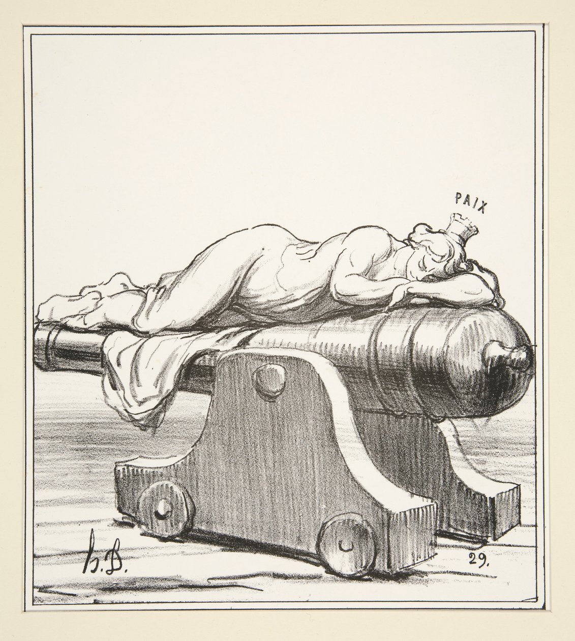 Renouvele de Turenne, aus Actualites von Honoré Daumier