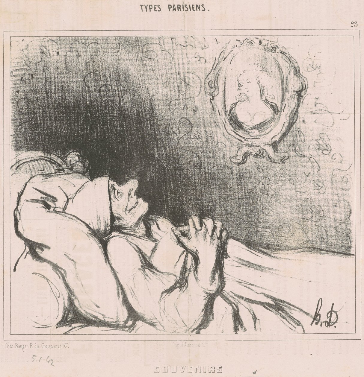 Erinnerungen von Honoré Daumier