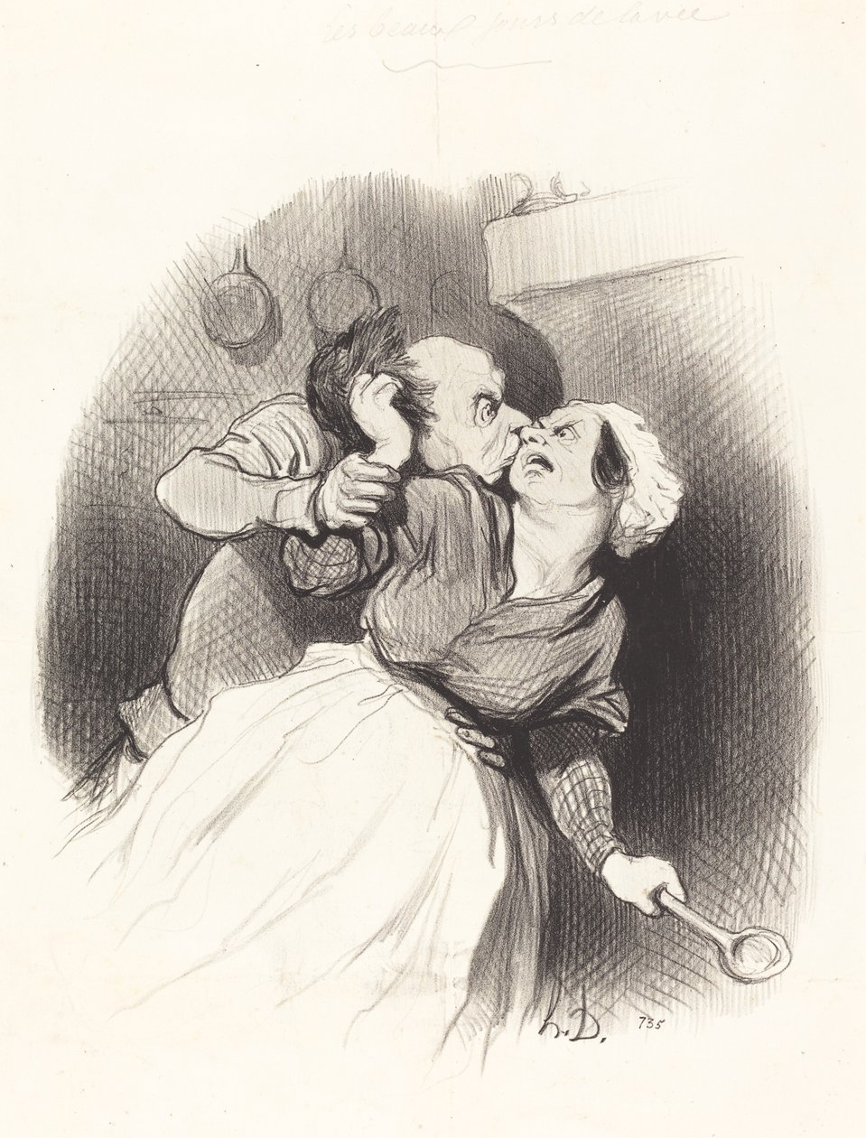 Eine Rückkehr der Jugend von Honoré Daumier