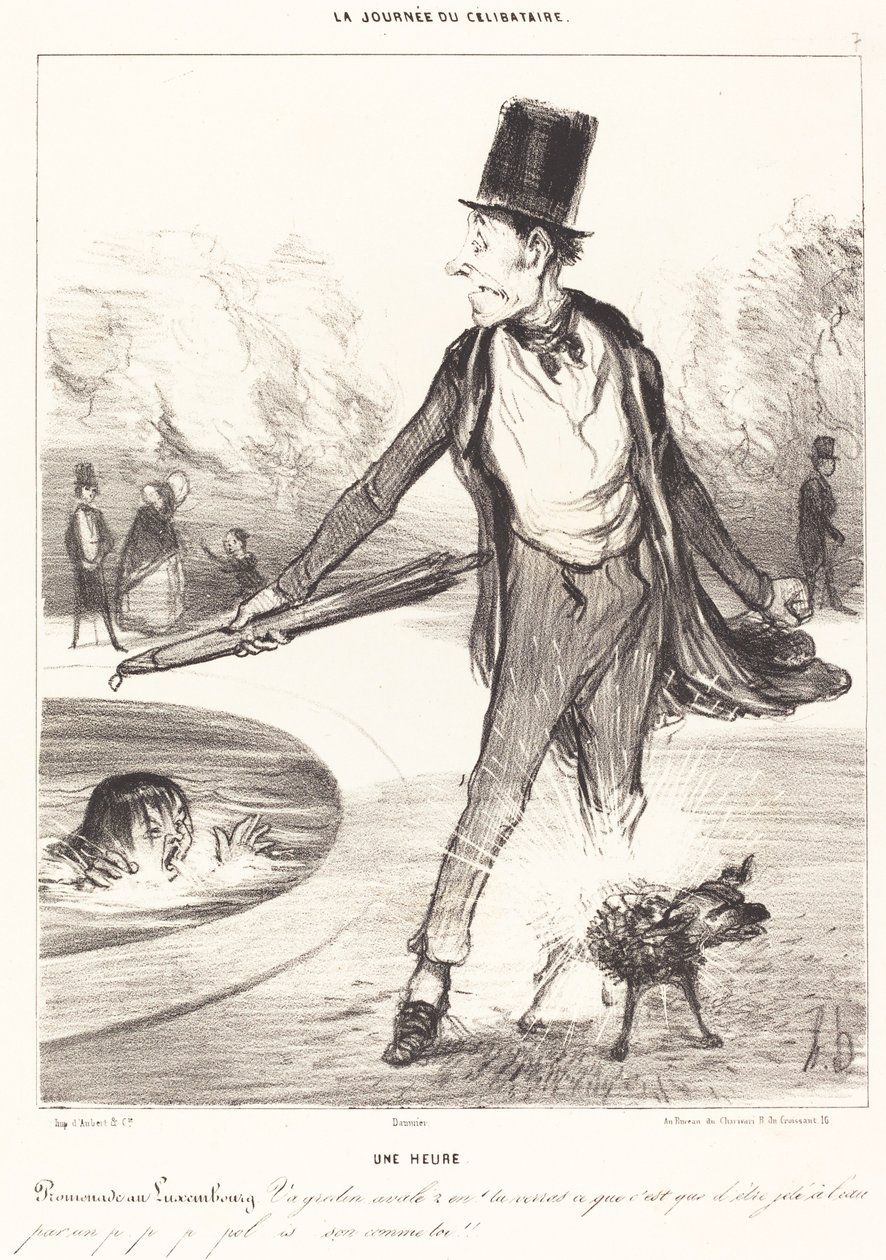 Eine Stunde von Honoré Daumier