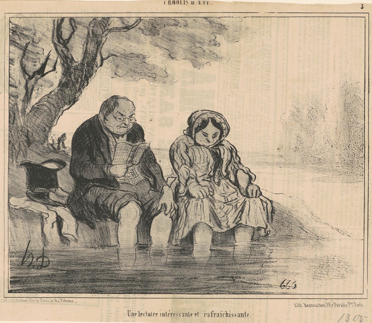 Eine interessante und erfrischende Lektüre von Honoré Daumier