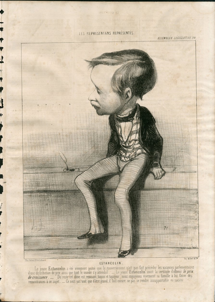 Le Charivari von Honoré Daumier