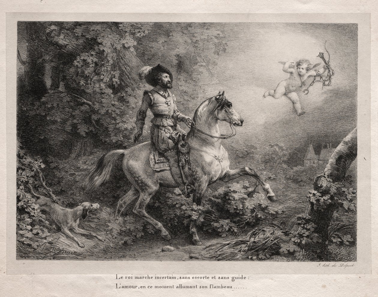 Heinrich IV., König von Frankreich von Emile Jean Horace Vernet