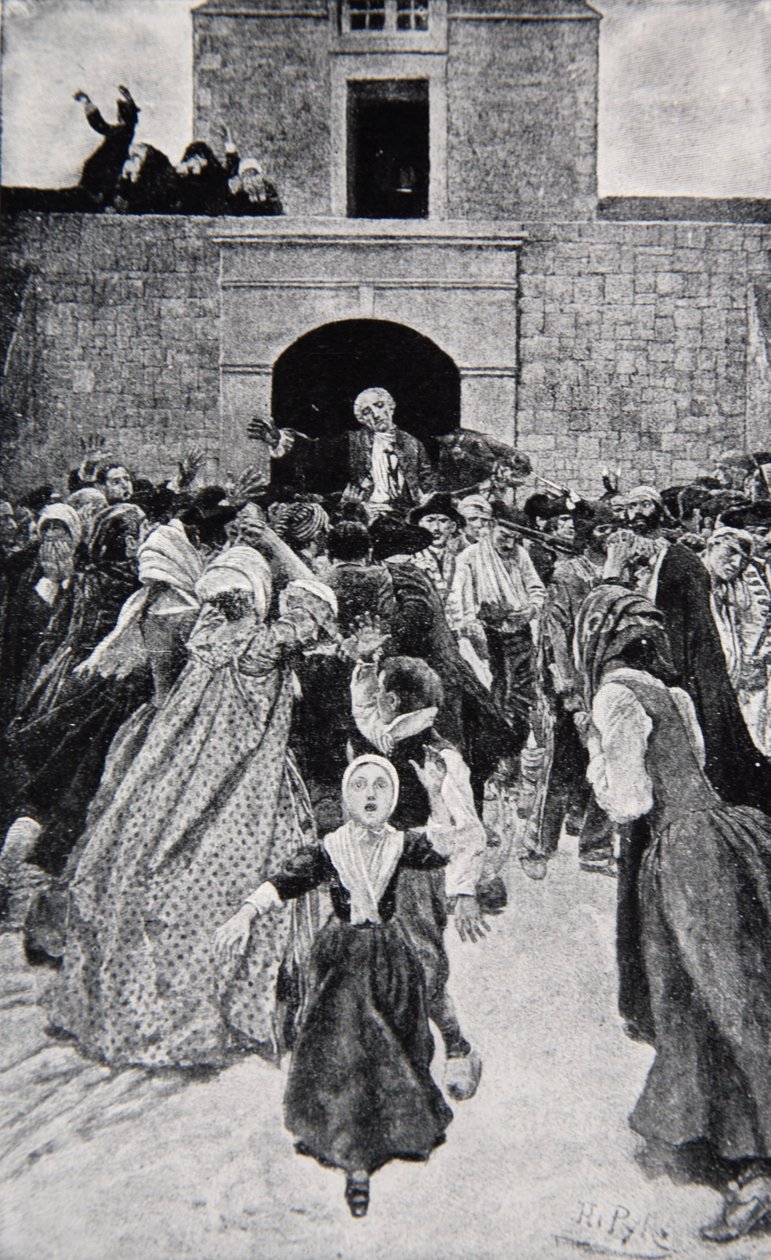 Der Fall von Montcalm von Howard Pyle