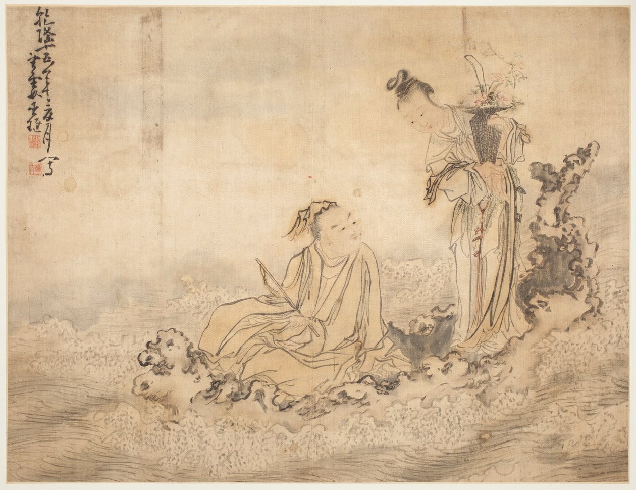 Landschaften und Figuren: Figuren von Huang Shen