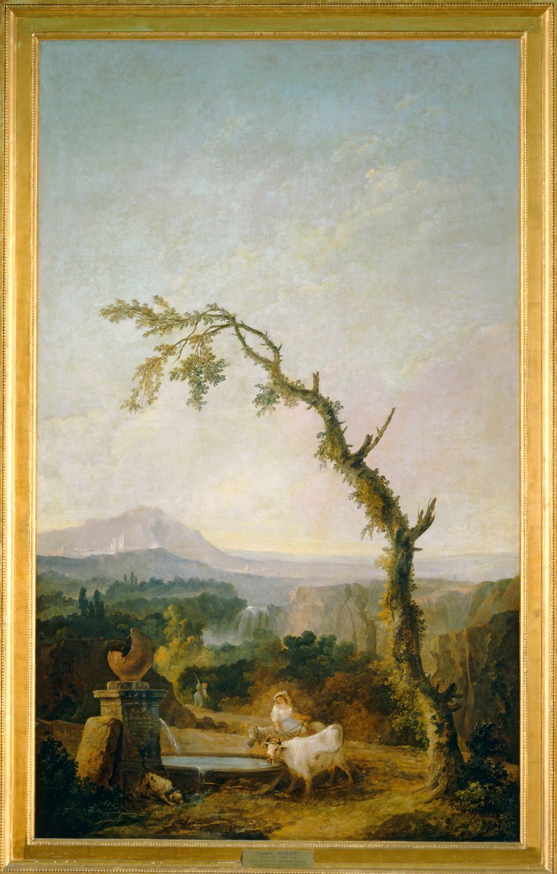 Der Brunnen von Hubert (circle of) Robert