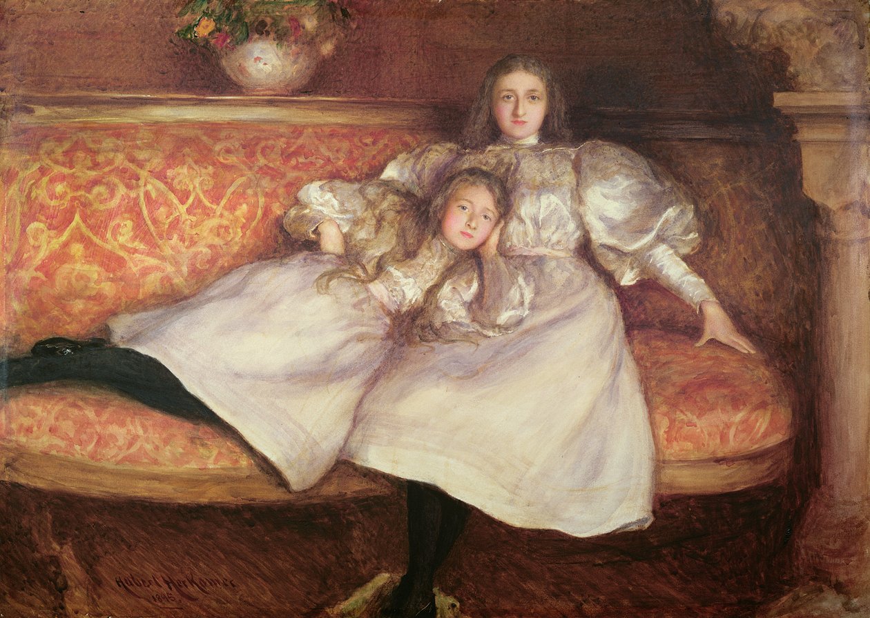 Die Töchter von Baron von Erlanger von Hubert von Herkomer