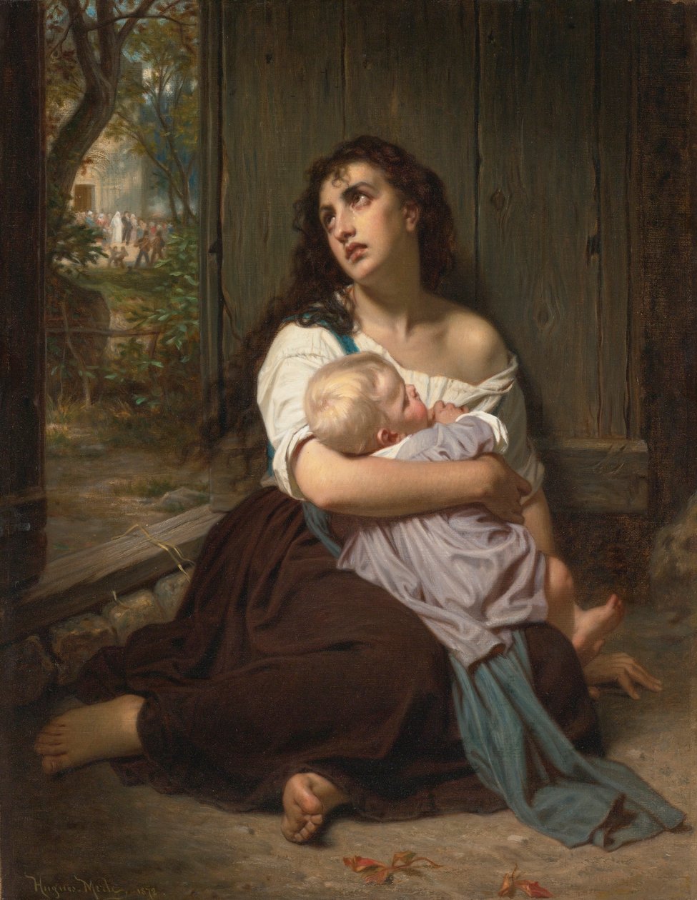 Die Verlassene von Hugues Merle