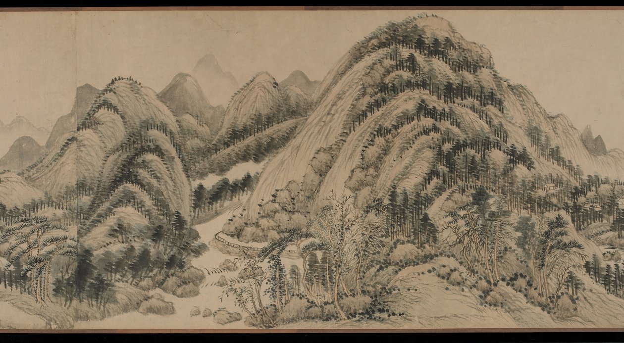 Wohnen in den Fuchun-Bergen von Hui Wang