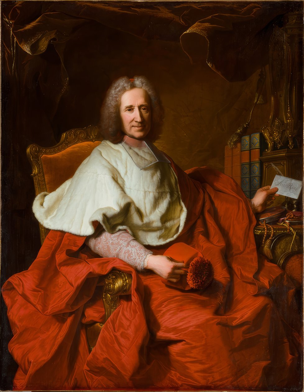 Porträt des Kardinals Guillaume Dubois von Hyacinthe Rigaud