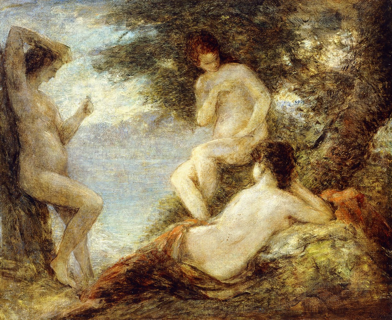 Sirenen, ca. 1904 von Ignace Henri Jean Fantin Latour