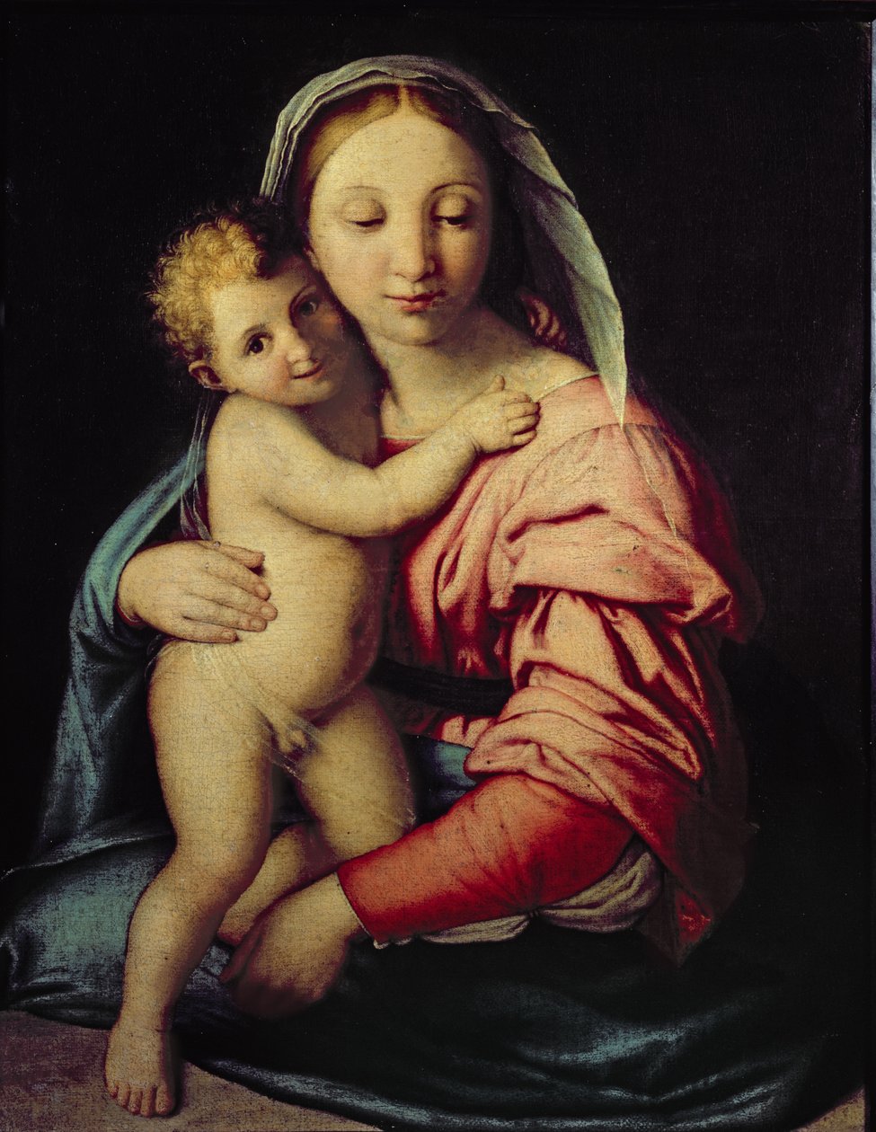 Madonna und Kind von Il Sassoferrato