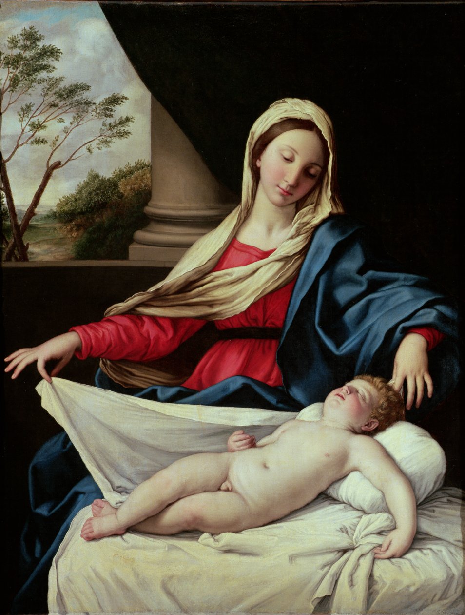 Madonna und Kind von Il Sassoferrato