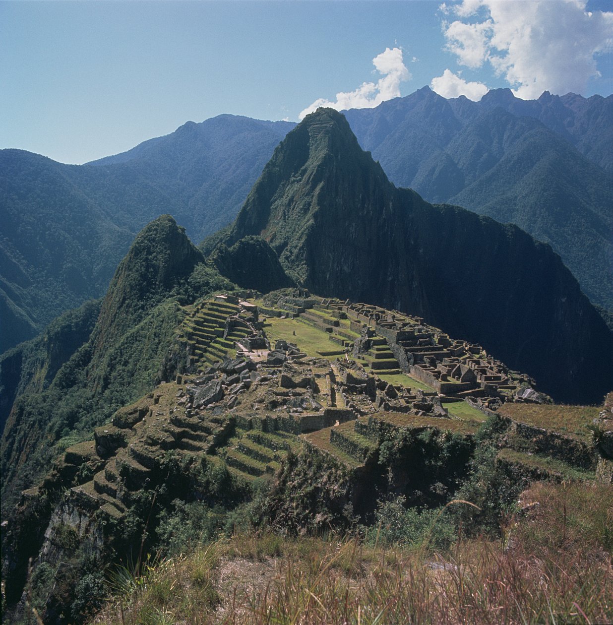 Ansicht der Zitadelle von Machu Picchu von Incan
