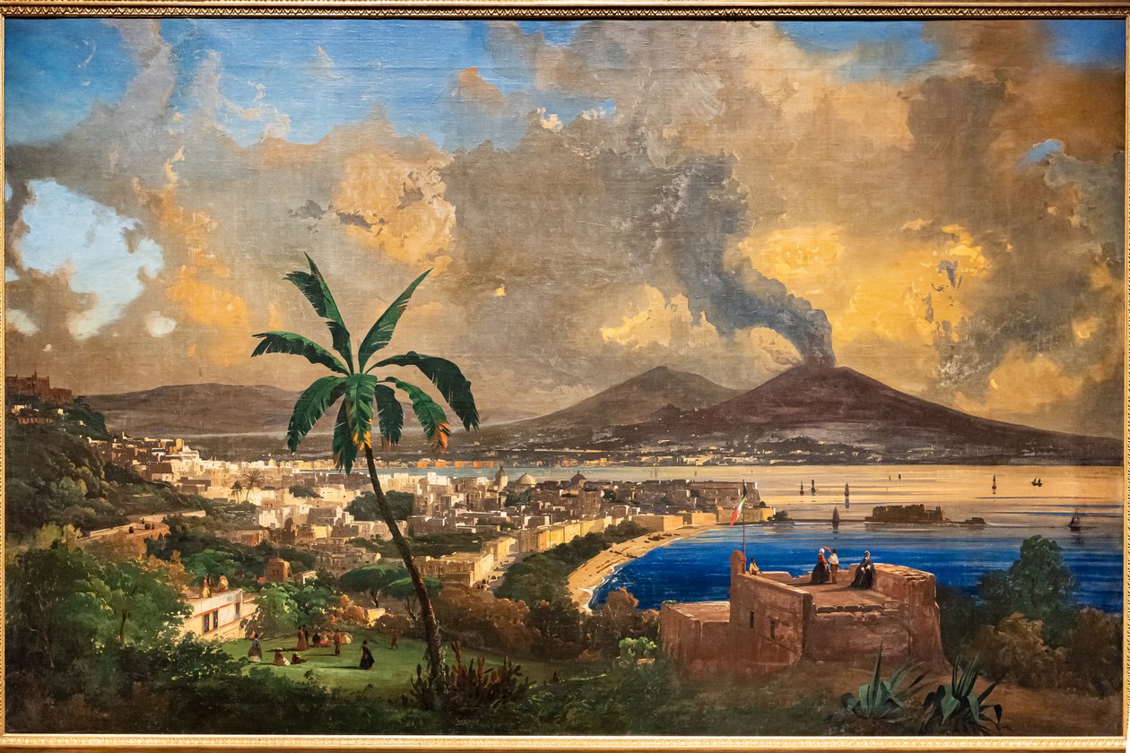 Ansicht von Neapel von Ippolito Caffi