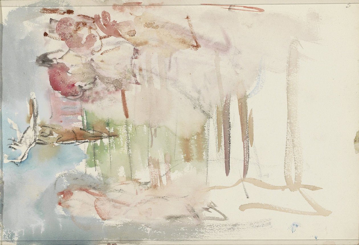 Künstler auf der Bühne von Isaac Israels