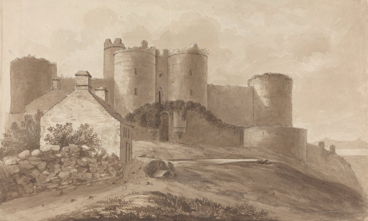 Harlech Castle von Isaac Weld