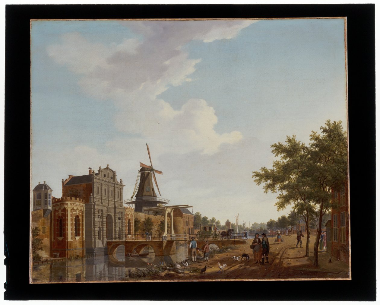 Das Catharijnepoort in Utrecht von Isaak Ouwater