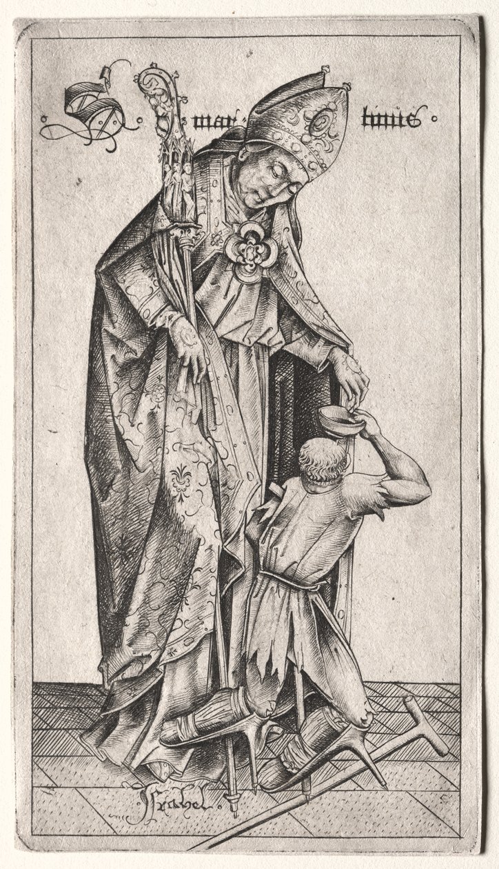St. Martin von Israhel van Meckenem