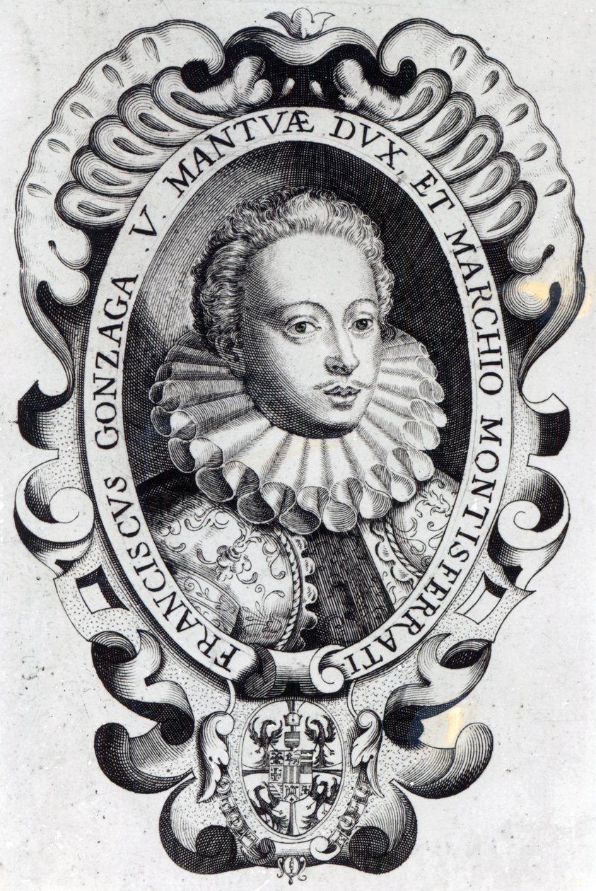 Francesco Gonzago, Herzog von Mantua und Markgraf von Montferrat von Italian School
