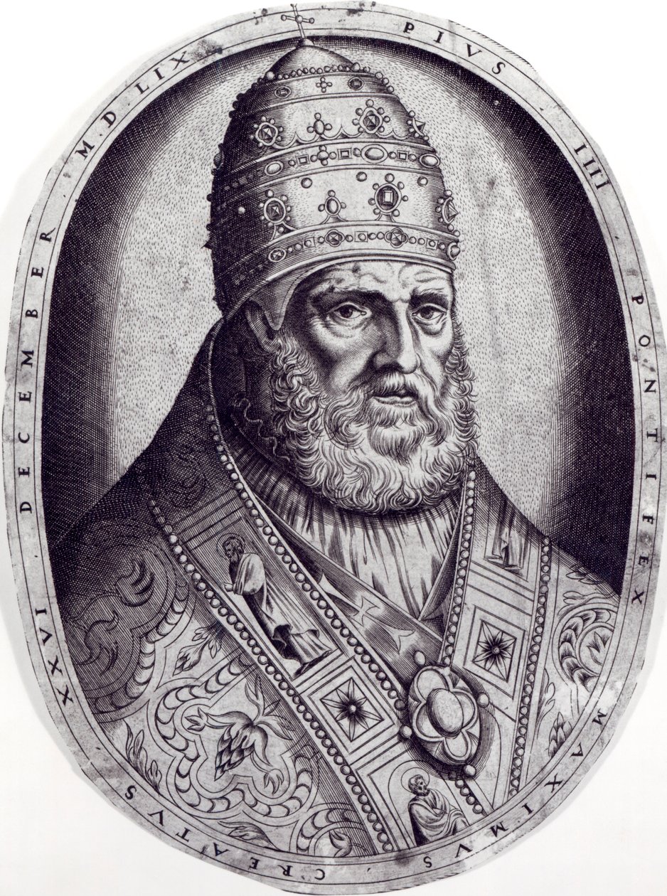 Porträt von Papst Pius IV., 1559 von Italian School