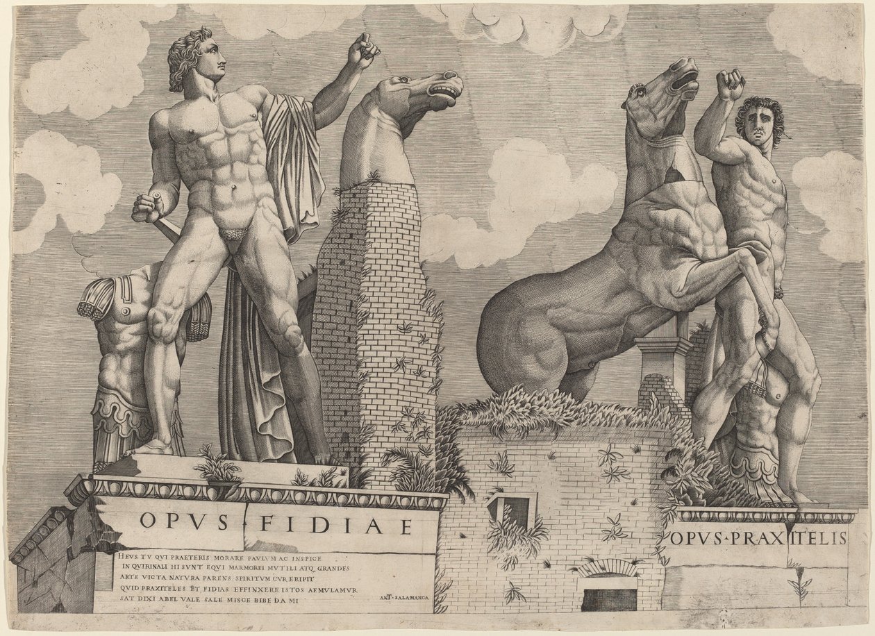 Opus Filiae... Opus Praxitelis von Italian 16th Century