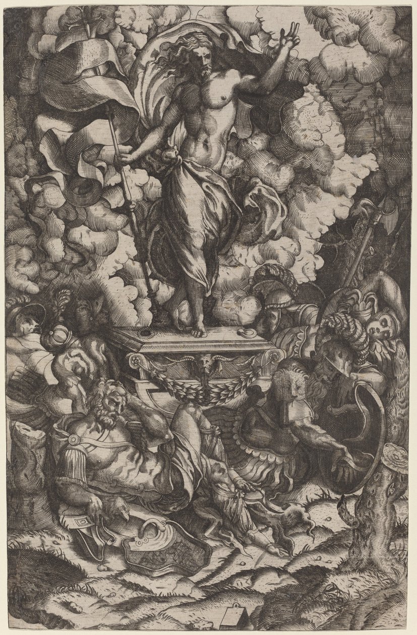 Die Auferstehung von Italian 16th Century after Francesco Salviati