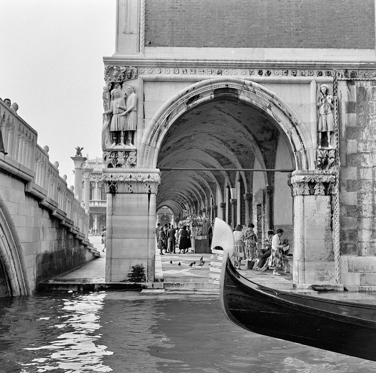 Venezianische Szene, ca. 1960 von Italian Photographer