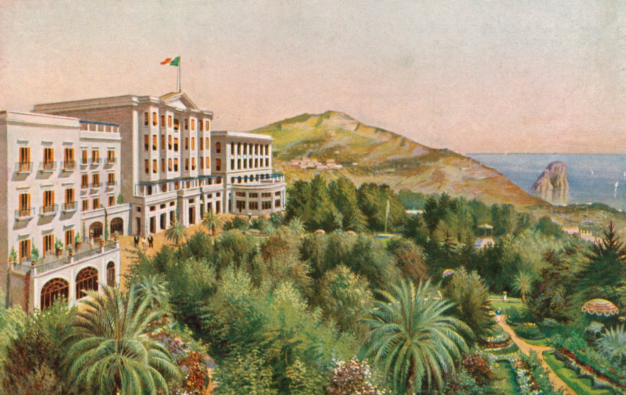 Grand Hotel Quisisana, Capri, Italien von Italian School