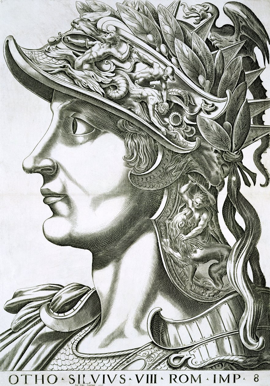 Otho (32-69 n. Chr.), 1596 von Italian School