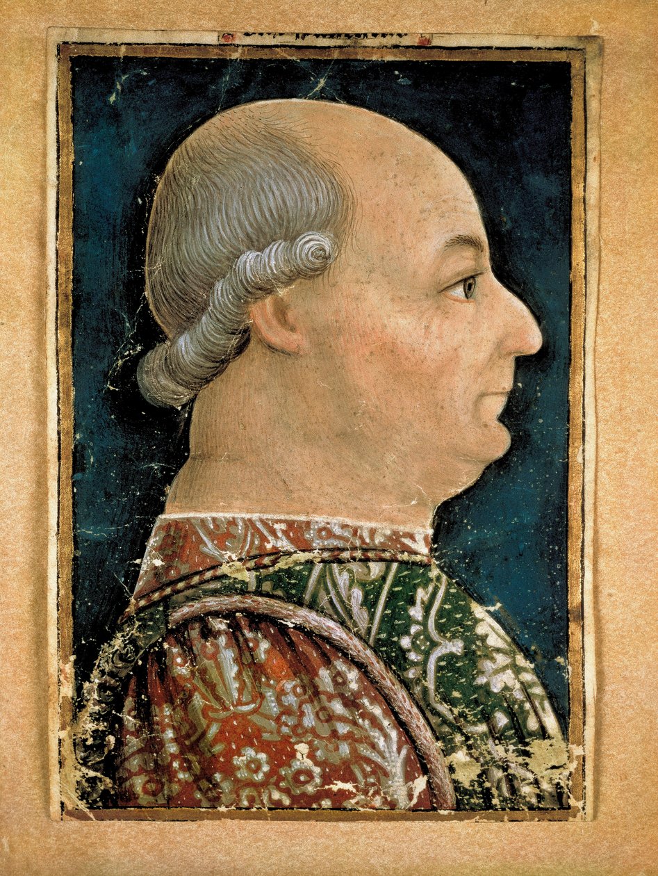 Porträt von Francesco Sforza von Italian School