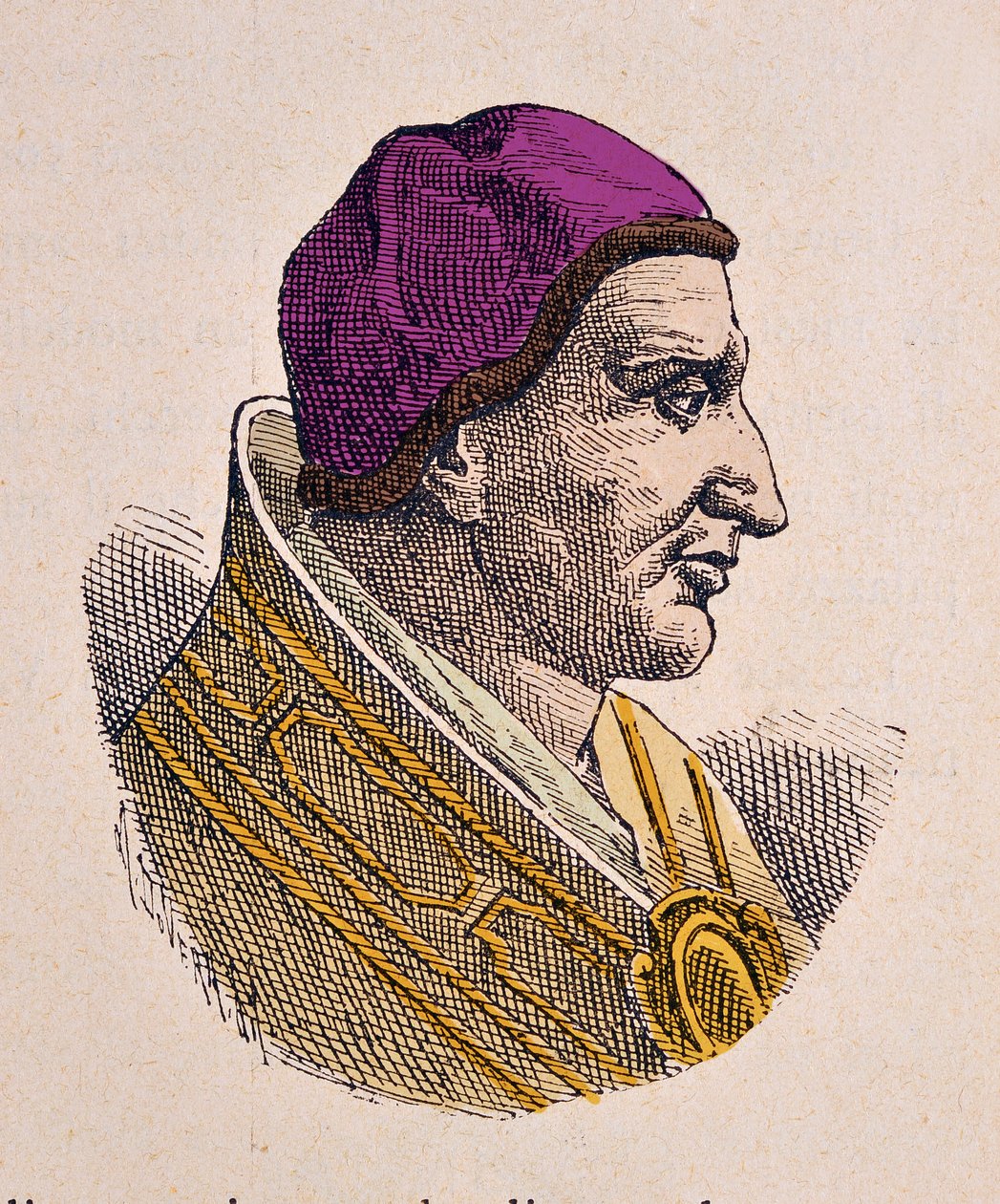 Porträt des Papstes Pelagius II. von Italian School