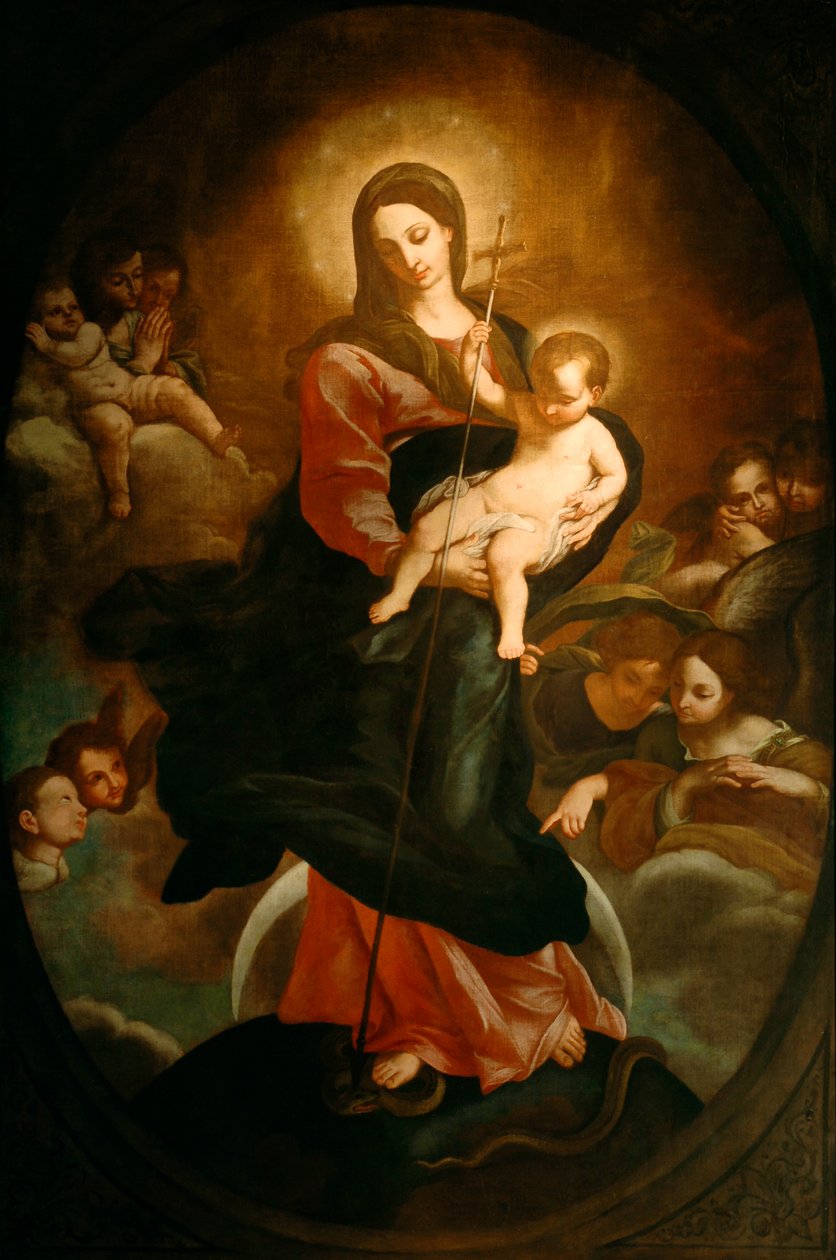 Die Unbefleckte Empfängnis, ca. 1680-1700 von Italian School