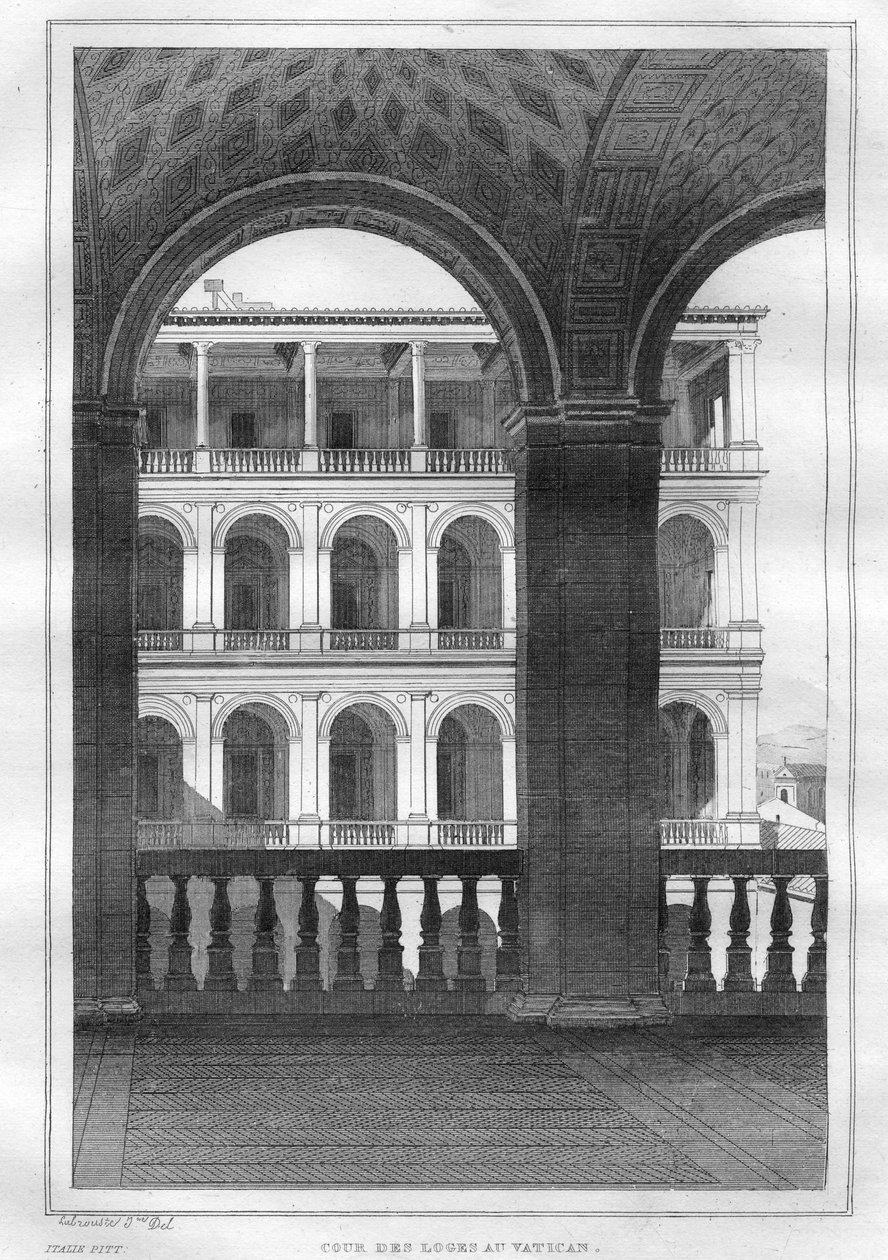 Vatikanische Loggien von Italian School