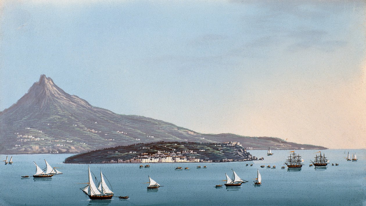 Ansicht von Neapel von Italian School