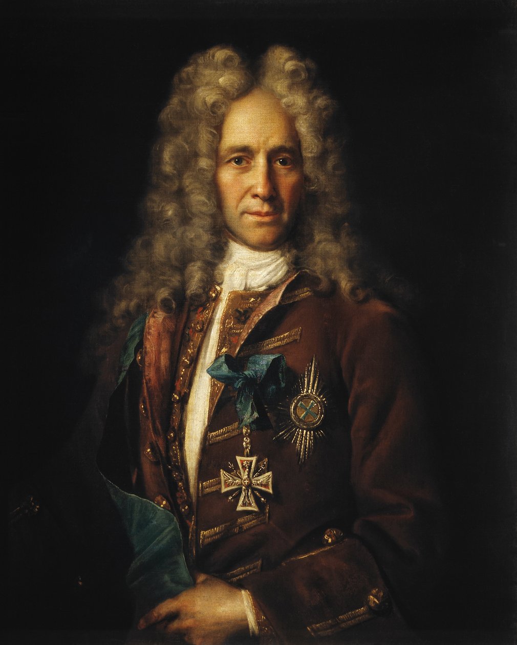 Porträt von Graf G.I. Golovkin von Ivan Nikitich Nikitin