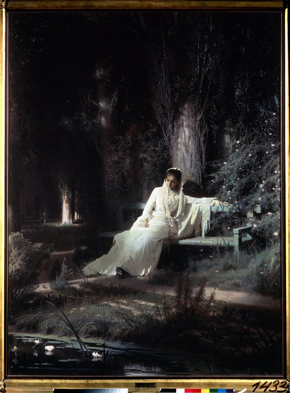 Mondnacht von Ivan Nikolaevich Kramskoy