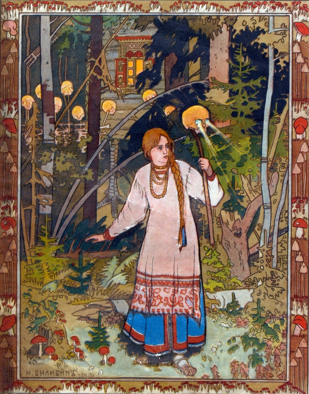 Vasilisa die Schöne, 1900 von Ivan Yakovlevich Bilibin