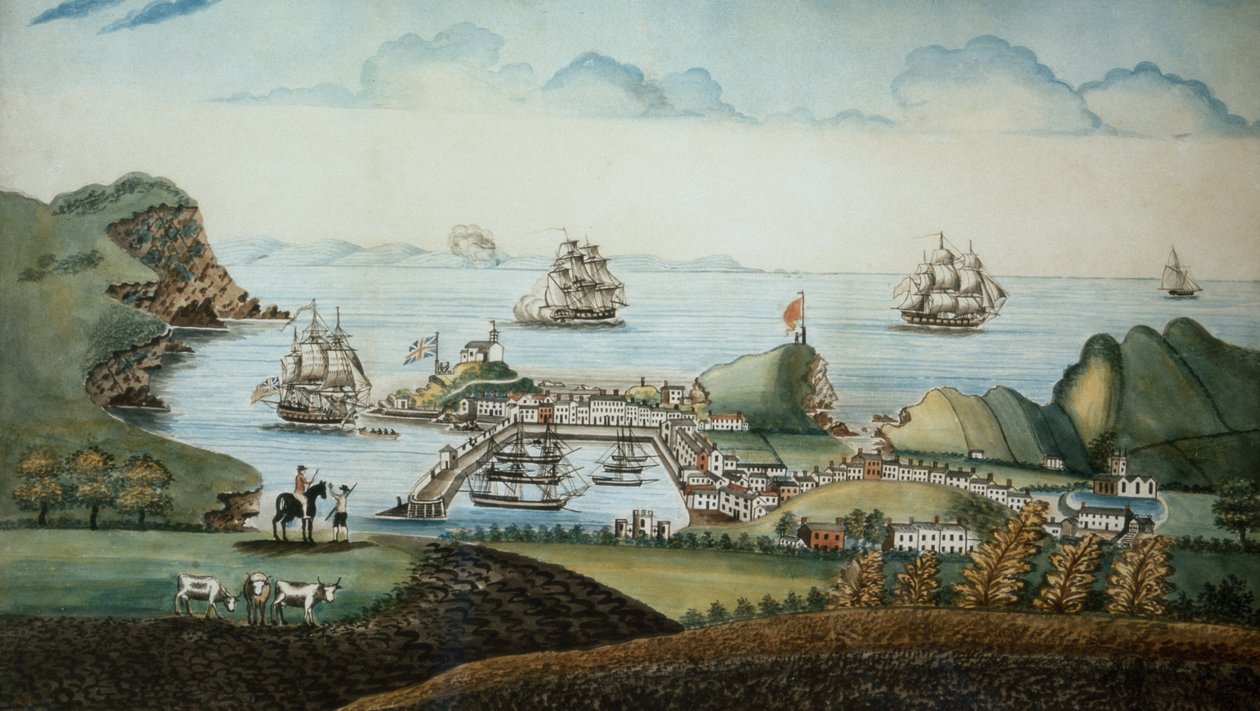 Ansicht von Ilfracombe, Devon, 1842 von J Walters