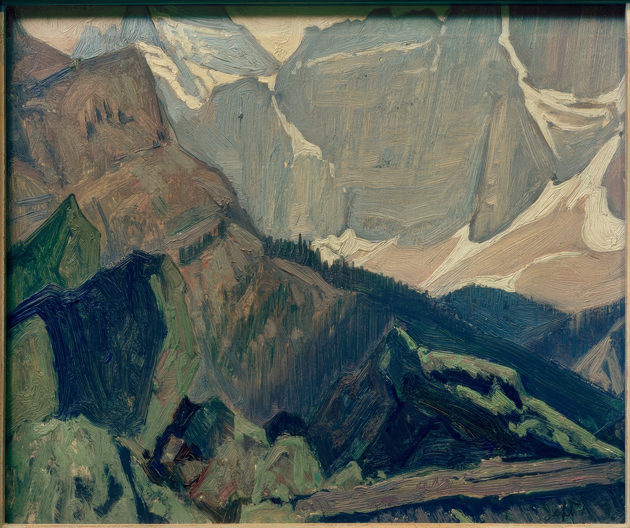 Mount Biddle von J.E.H. MacDonald