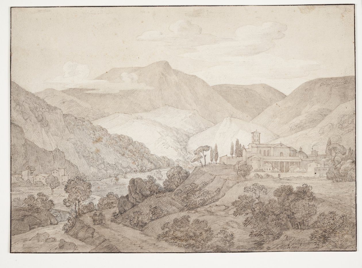 Kapuzinerkloster in Spoleto von J.L. Lund