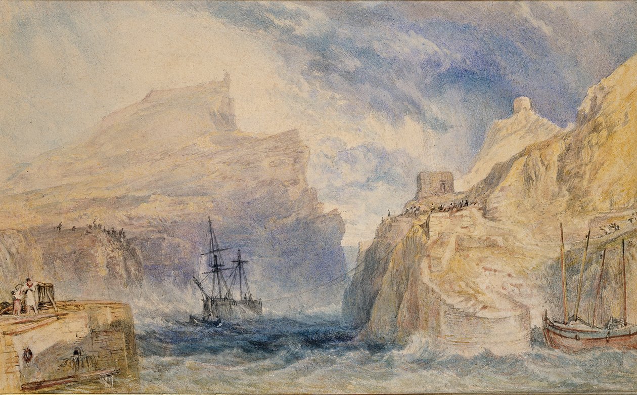 Boscastle, Cornwall, um 1824 von Joseph Mallord William Turner