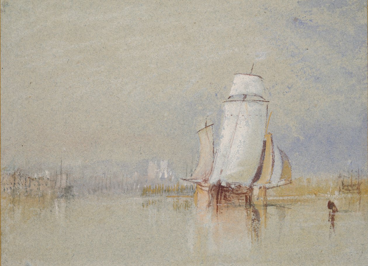 Ruhe auf der Loire, 1832 von Joseph Mallord William Turner