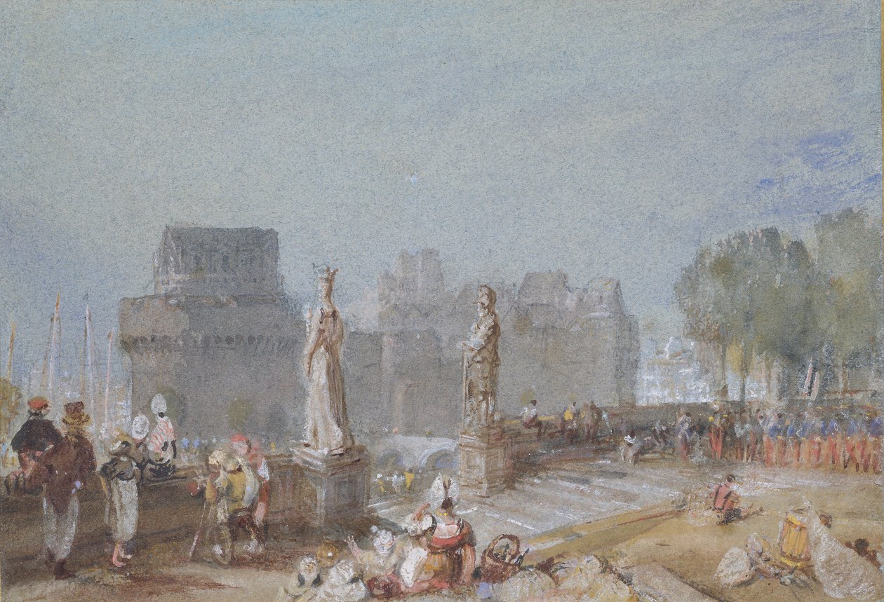Chateau de Nantes, ca. 1830 von Joseph Mallord William Turner