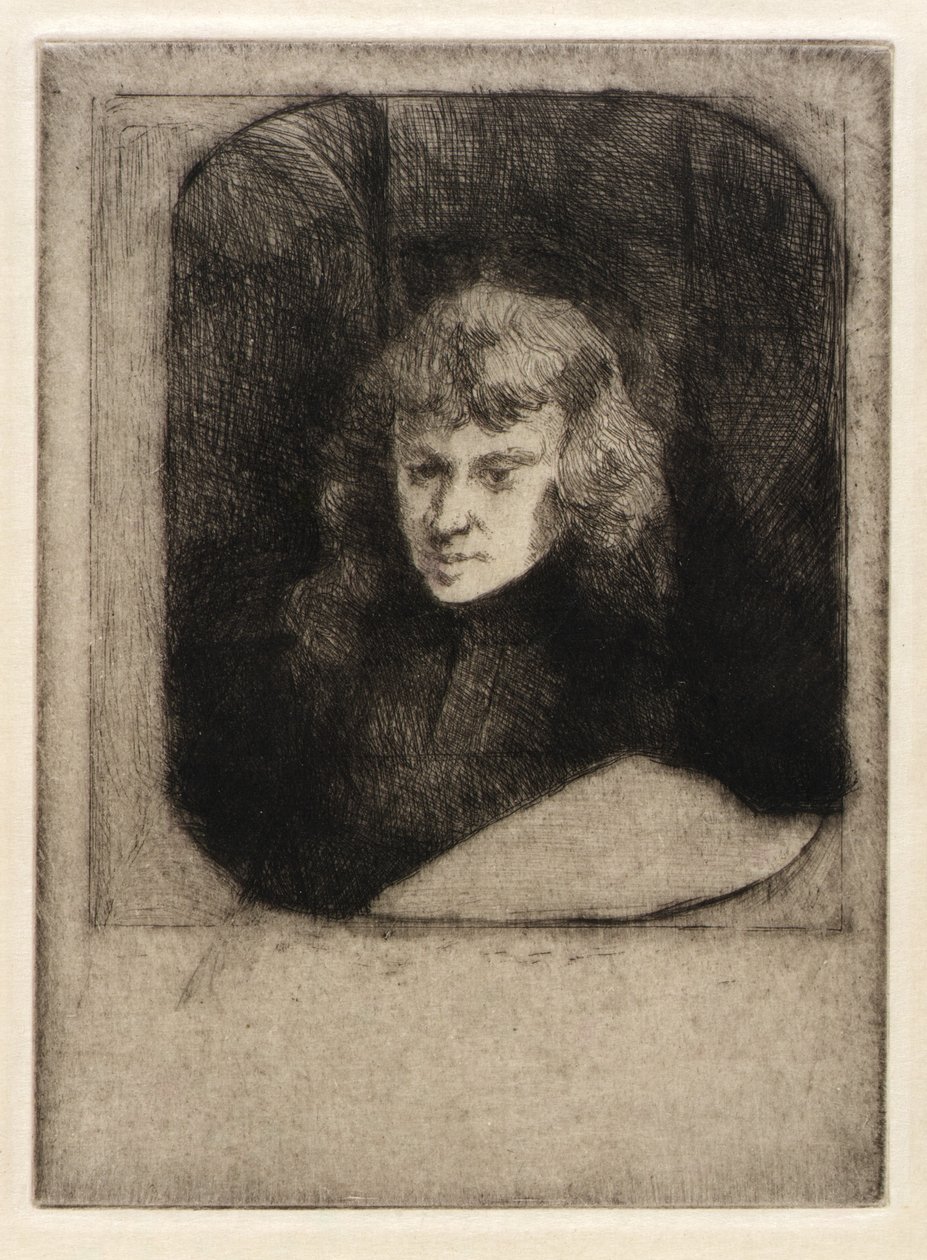 Studie bei Nacht von J. Alden Weir