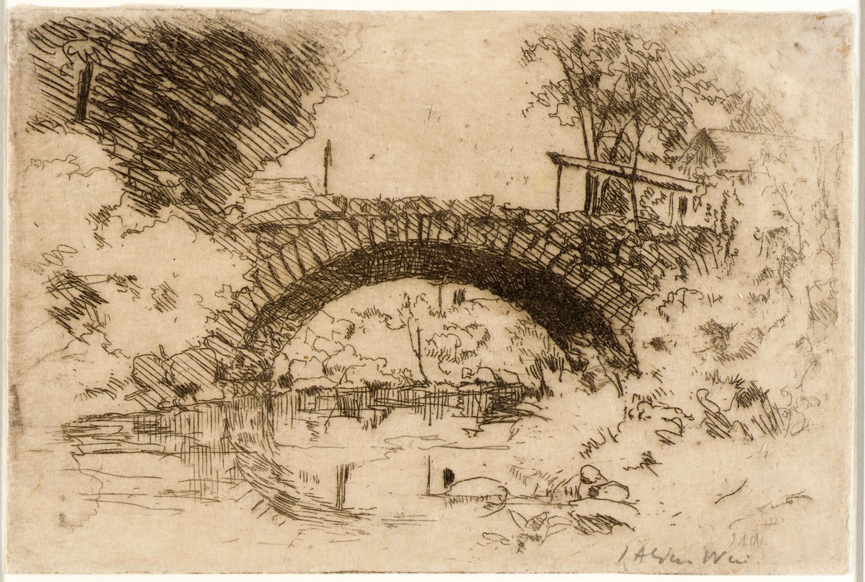 Die Steinbrücke von J. Alden Weir