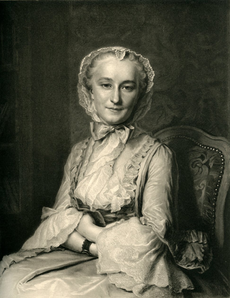 Porträt von Mademoiselle Sallé, um 1750, 1908 von J Chauvet