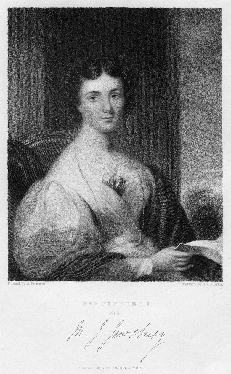 Mrs. Fletcher, ca. 1830er Jahre von J. Cochran